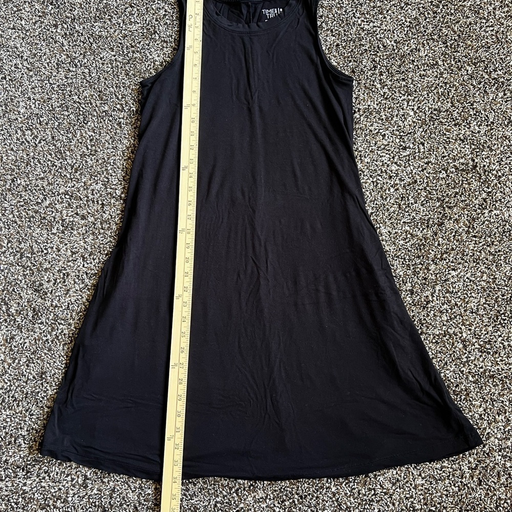 Time and Tru Black Sleeveless Halter Mini Dress - Picture 5 of 7